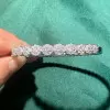 Fashion White Sapphire Bangle Bracelet