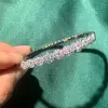 Fashion White Sapphire Bangle Bracelet