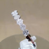 Fashion White Sapphire Bangle Bracelet