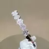 Fashion White Sapphire Bangle Bracelet