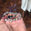 Multi-cut White Sapphire Bracelet