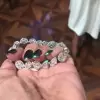 Multi-cut White Sapphire Bracelet