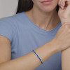 10ctw Princess Cut Blue Sapphire Tennis Bracelet