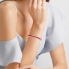 18ctw Cushion Cut Ruby Three-row Bracelet
