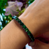 14ct Round Cut Emerald Bracelet