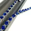29.7ctw 7MM Cushion Cut Sapphire Tennis Bracelet