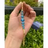 Vintage 16CTW Oval Cut Aquamarine Bracelet