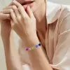 75ctw Multi-color Sapphire Statement Bracelet