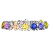 75ctw Multi-color Sapphire Statement Bracelet