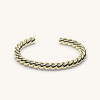 Classic Chunky Twist Cuff Bangle