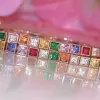 22.5ctw Multicolor Sapphire Tennis Bracelet