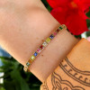 22.5ctw Multicolor Sapphire Tennis Bracelet