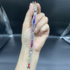 10.5ctw Rainbow Color Sapphire Tennis Bracelet
