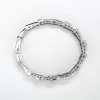 Art-Deco 18ctw White Sapphire and Ruby Bracelet