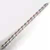Art-Deco 18ctw White Sapphire and Ruby Bracelet