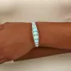 Victorian Style Oval Cut Opal Bangle Braclet