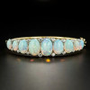 Victorian Style Oval Cut Opal Bangle Braclet