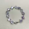 73ctw Multicul-Cut White Sapphire Statement Bracelet