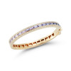 14ctw Baguette Cut Multicolor Tennis Bangle