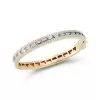 14ctw Baguette Cut Multicolor Tennis Bangle