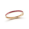 14ctw Baguette Cut Multicolor Tennis Bangle