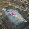 38ctw Multicolor Sapphire Five-Row Rainbow Bracelet