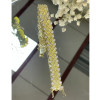 20ctw Round Cut Yellow and White Sapphire Tennis Bracelet