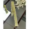 20ctw Round Cut Yellow and White Sapphire Tennis Bracelet