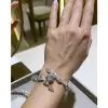 30ctw Round and Pear Cut White Sapphire Bangle