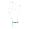 37ctw Emerald Cut Aquamarine Art-deco Statement Bracelet