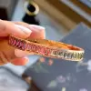 20ctw Emerald Cut Multicolor Sapphire Rainbow Bangle Bracelet