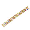 20ctw Multicolor Double Face Two in One Statement Bracelet