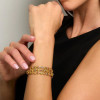 20ctw Multicolor Double Face Two in One Statement Bracelet