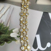 35ctw Round Cut Three Row Bubble Bracelet