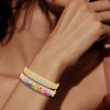 Flush Set Multicolor Sapphire Rainbow Starry Bangle