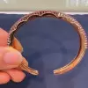 12ctw Emerald Cut Multicolor Sapphire Petal Bangle