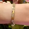 8ctw Bezel Set Multicut White Sapphire Polished Bangle
