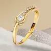 7ctw Round Cut Bezel Set Asymmetric Bangle