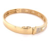 Baguette and Round Cut Paved Stackable Bangle