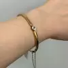 2ct Round Cut Knite Edge Vintage Bangle