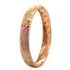 Flush Set Multicolor Sapphire Rainbow Starry Bangle