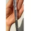 18ctw Blue and White Art-deco Vintage Statement Bracelet