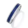 9ctw Three-row Princess Cut Ruby Vintage Bangle