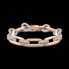4.9ctw White Sapphire Paved Link Chain Statement Bracelet