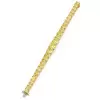 50ctw Princess Cut Gradient Size Yellow Sapphire Bracelet