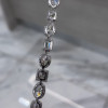 30ctw Multi-cut White Sapphire Halo Statement Bracelet