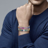 14ctw Baguette Cut Multicolor Sapphire Rainbow Bracelet