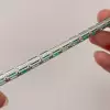 27ctw Emerald Vintage Curving Tennis Bracelet