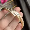 3ctw Baguette Cut Vintage Bypass Bangle