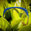 Blue Sapphire Or Ruby Paved Two Tone Square Bangle